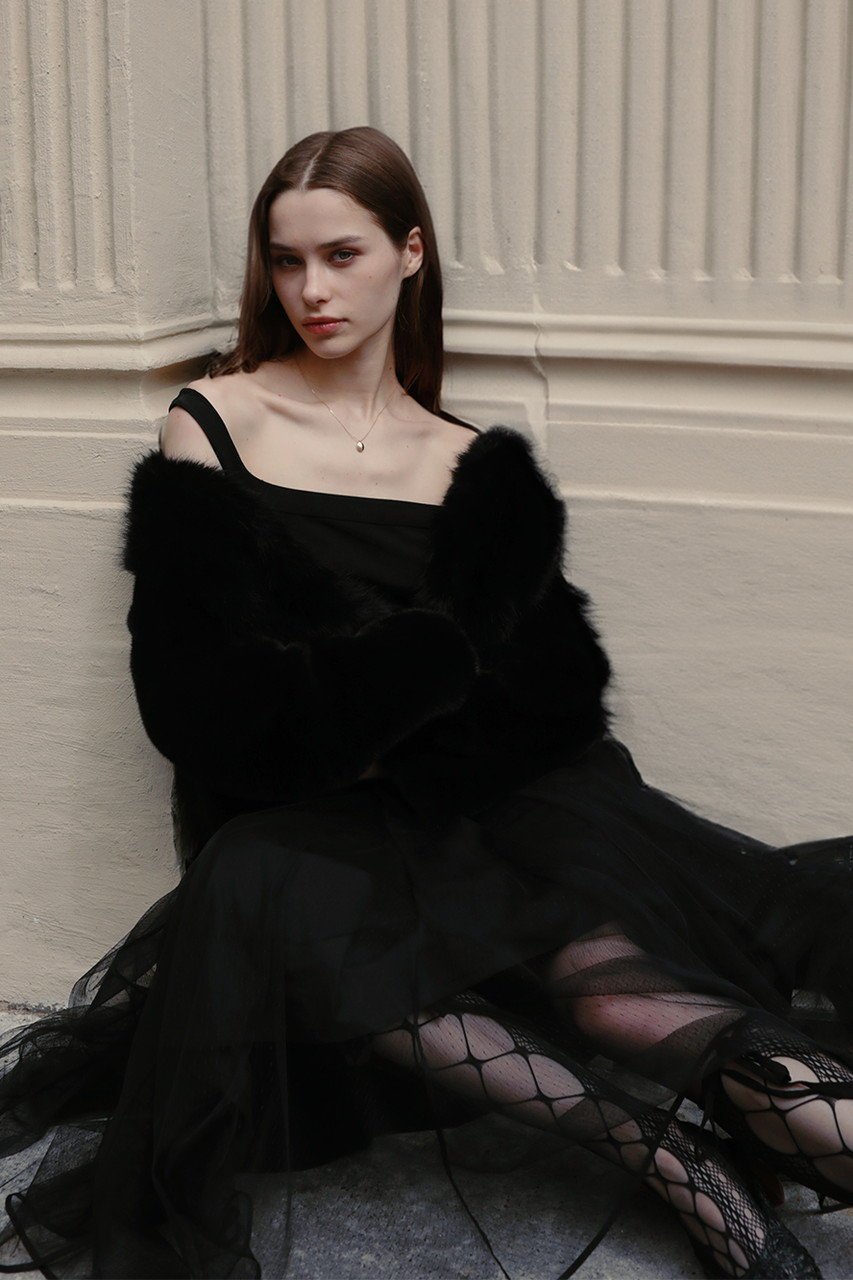 【レモンプレット/Lemonplet】のAINE LONG SKIRT 人気、トレンドファッション・服の通販 founy(ファニー) 　ファッション　Fashion　レディースファッション　Fashion for Women　スカート　Skirts　ロングスカート　Long Skirts / Maxi & Midi Skirts　カーディガン　Cardigan, Knitwear　チュール　Tulip, Tulip Motif　ドット　Polka Dot, Dot Pattern　フィット　Fit, Slim Fit　マキシ　Maxi, Full Length　ライニング　Inner Lining, Inner Fabric, Lined　ロング　Long, Long-Length　other-7|ID: prp329100004927145 ipo3291000000036970805