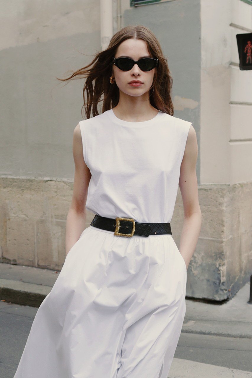 【レモンプレット/Lemonplet】のTIANA SLEEVELESS COTTON TOP 人気、トレンドファッション・服の通販 founy(ファニー) 　ファッション　Fashion　レディースファッション　Fashion for Women　トップス・カットソー　Cut & Sew Tops　キャミソール&ノースリーブ　Camisoles & Sleeveless Tops　シャツ・ブラウス・オフィスカジュアル　Elegant Blouses & Button-Ups　ロングTシャツ・Tシャツ　Longline T-Shirts & Tees　カットソー・ベーシックTシャツ　Cut-and-Sewn Tops / Stretch Tees & Basics　インナー　Innerwear　キャミソール　Camisole, Spaghetti Strap Top　サマー　Summer, Summer Style　ジャケット　Jacket, Outerwear　タンク　Tank Top, Sleeveless Top　ノースリーブ　Sleeveless, No-Sleeve　リラックス　Relax, Relaxed Fit　ワイド　Wide, Wide Fit　other-8|ID: prp329100004927150 ipo3291000000036970841