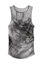 【メゾンスペシャル/MAISON SPECIAL】のTulip Gather Mesh Tank Top/チューリップギャザーメッシュタンクトップ BLK(ブラック)|ID: prp329100004927152 ipo3291000000036970844