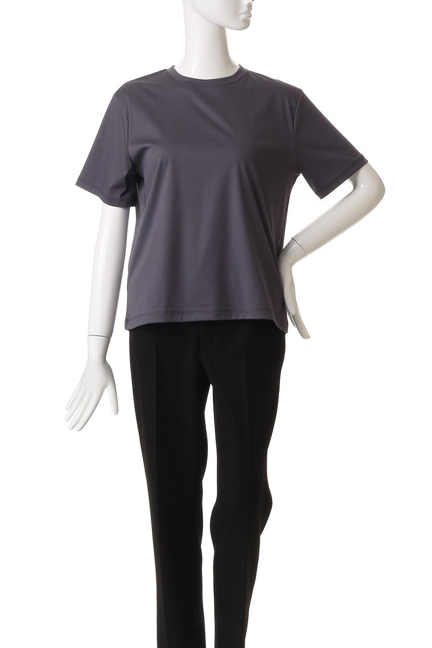 【スタニングルアー/STUNNING LURE】のハイゲージスムースTシャツ 人気、トレンドファッション・服の通販 founy(ファニー) 　ファッション　Fashion　レディースファッション　Fashion for Women　トップス・カットソー　Cut & Sew Tops　シャツ・ブラウス・オフィスカジュアル　Elegant Blouses & Button-Ups　ロングTシャツ・Tシャツ　Longline T-Shirts & Tees　カットソー・ベーシックTシャツ　Cut-and-Sewn Tops / Stretch Tees & Basics　インナー　Innerwear　ショート　Short, Short Length　スリーブ　Sleeve, Long Sleeve / Short Sleeve　ハーフ　Half, Half-Length　other-2|ID: prp329100004927156 ipo3291000000036970880