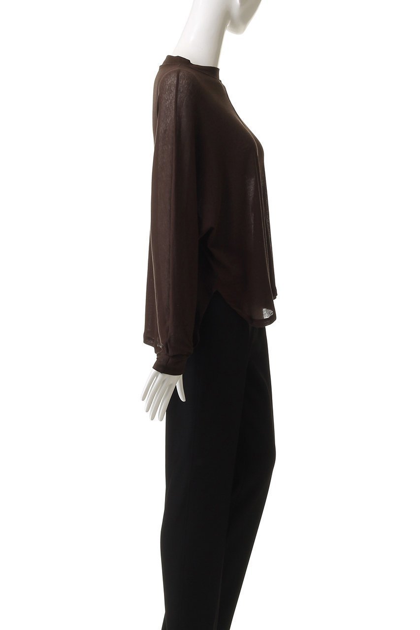 【アンクレイヴ/uncrave】のシアーハイツイストリブ ドルマントップス 人気、トレンドファッション・服の通販 founy(ファニー) 　ファッション　Fashion　レディースファッション　Fashion for Women　トップス・カットソー　Cut & Sew Tops　シャツ・ブラウス・オフィスカジュアル　Elegant Blouses & Button-Ups　ロングTシャツ・Tシャツ　Longline T-Shirts & Tees　カットソー・ベーシックTシャツ　Cut-and-Sewn Tops / Stretch Tees & Basics　イレギュラー　Irregular Design　グラデーション　Gradient, Ombre　シアー　Sheer, See-Through　スリーブ　Sleeve, Long Sleeve / Short Sleeve　ロング　Long, Long-Length　other-3|ID: prp329100004927161 ipo3291000000036970912