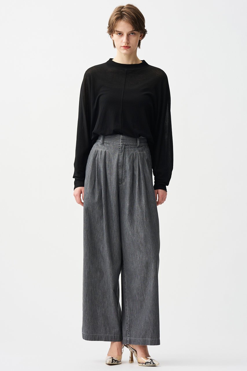 【アンクレイヴ/uncrave】のシアーハイツイストリブ ドルマントップス 人気、トレンドファッション・服の通販 founy(ファニー) 　ファッション　Fashion　レディースファッション　Fashion for Women　トップス・カットソー　Cut & Sew Tops　シャツ・ブラウス・オフィスカジュアル　Elegant Blouses & Button-Ups　ロングTシャツ・Tシャツ　Longline T-Shirts & Tees　カットソー・ベーシックTシャツ　Cut-and-Sewn Tops / Stretch Tees & Basics　イレギュラー　Irregular Design　グラデーション　Gradient, Ombre　シアー　Sheer, See-Through　スリーブ　Sleeve, Long Sleeve / Short Sleeve　ロング　Long, Long-Length　other-6|ID: prp329100004927161 ipo3291000000036970918