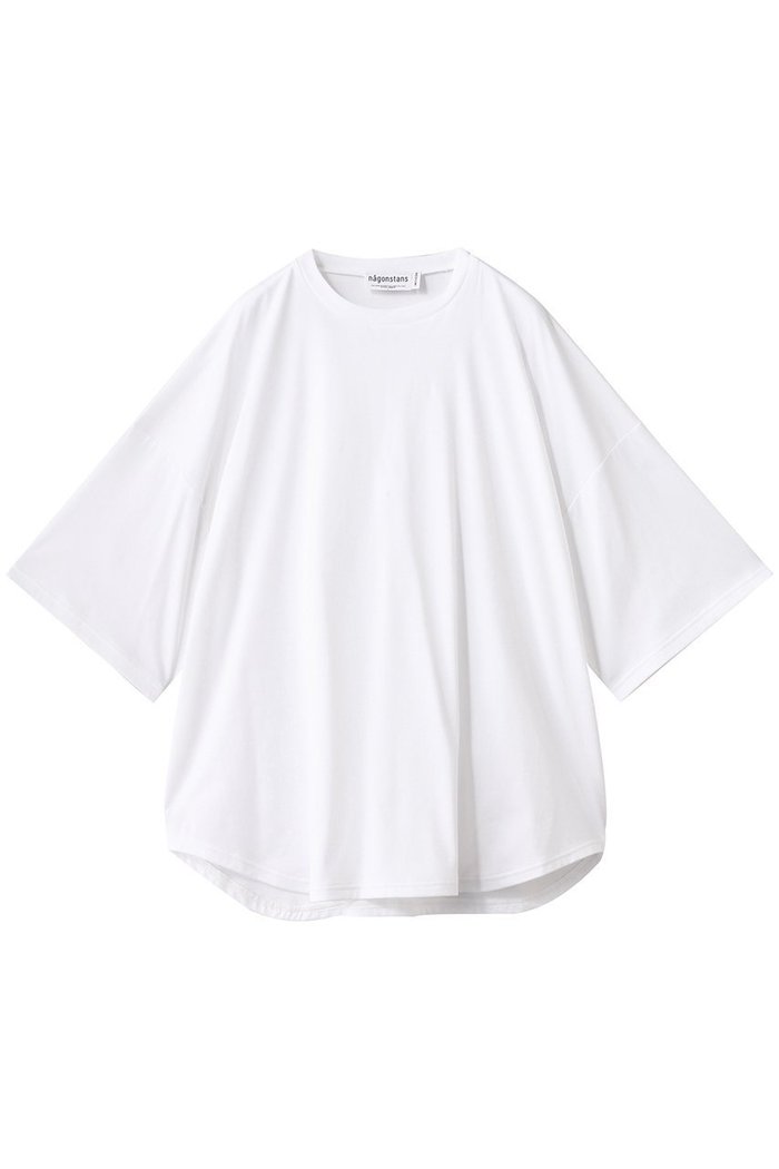 【ナゴンスタンス/nagonstans】のcurve-hem t-shirt/Tシャツ インテリア・キッズ・メンズ・レディースファッション・服の通販 founy(ファニー) https://founy.com/ ファッション Fashion レディースファッション Fashion for Women トップス・カットソー Cut & Sew Tops シャツ・ブラウス・オフィスカジュアル Elegant Blouses & Button-Ups ロングTシャツ・Tシャツ Longline T-Shirts & Tees カットソー・ベーシックTシャツ Cut-and-Sewn Tops / Stretch Tees & Basics ショート Short, Short Length スクエア Square, Square Shape スリット Slit, Slit Detail スリーブ Sleeve, Long Sleeve / Short Sleeve バランス Balance, Style Balance ルーズ Loose, Oversized 定番 Standard, Basic Item |ID: prp329100004927168 ipo3291000000036970946