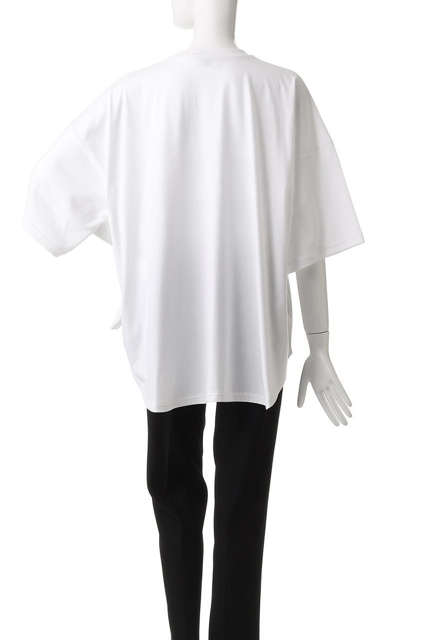 【ナゴンスタンス/nagonstans】のcurve-hem t-shirt/Tシャツ 人気、トレンドファッション・服の通販 founy(ファニー) 　ファッション　Fashion　レディースファッション　Fashion for Women　トップス・カットソー　Cut & Sew Tops　シャツ・ブラウス・オフィスカジュアル　Elegant Blouses & Button-Ups　ロングTシャツ・Tシャツ　Longline T-Shirts & Tees　カットソー・ベーシックTシャツ　Cut-and-Sewn Tops / Stretch Tees & Basics　ショート　Short, Short Length　スクエア　Square, Square Shape　スリット　Slit, Slit Detail　スリーブ　Sleeve, Long Sleeve / Short Sleeve　バランス　Balance, Style Balance　ルーズ　Loose, Oversized　定番　Standard, Basic Item　other-4|ID: prp329100004927168 ipo3291000000036970952