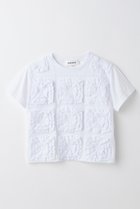 【エンフォルド/ENFOLD】のRUFFLE-MOTIF T-SHIRT/Tシャツ ホワイト|ID: prp329100004927173 ipo3291000000036970970