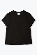 【レリル/lelill】のTHE BASIC T 36サイズ 人気、トレンドファッション・服の通販 founy(ファニー) ファッション Fashion レディースファッション Fashion for Women トップス・カットソー Cut & Sew Tops シャツ・ブラウス・オフィスカジュアル Elegant Blouses & Button-Ups ロングTシャツ・Tシャツ Longline T-Shirts & Tees カットソー・ベーシックTシャツ Cut-and-Sewn Tops / Stretch Tees & Basics ショート Short, Short Length シンプル Simple, Minimal スリーブ Sleeve, Long Sleeve / Short Sleeve ハーフ Half, Half-Length バランス Balance, Style Balance プレーン Plain, Simple thumbnail ブラック|ID: prp329100004927178 ipo3291000000036970998