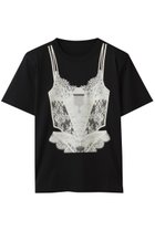 【プランク プロジェクト/PRANK PROJECT】のトロンブルイユランジェリーTEE/ Trombouille Lingerie Tee BLK(ブラック)|ID: prp329100004927187 ipo3291000000036971065