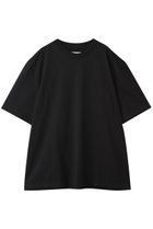 【スタジオ ニコルソン/STUDIO NICHOLSON】の【UNISEX】LAY MARCERIZED COTTON Tシャツ 人気、トレンドファッション・服の通販 founy(ファニー) ファッション Fashion レディースファッション Fashion for Women トップス・カットソー Cut & Sew Tops シャツ・ブラウス・オフィスカジュアル Elegant Blouses & Button-Ups ロングTシャツ・Tシャツ Longline T-Shirts & Tees カットソー・ベーシックTシャツ Cut-and-Sewn Tops / Stretch Tees & Basics ユニセックス Unisex, Genderless なめらか Smooth, Silky Texture ショート Short, Short Length スリーブ Sleeve, Long Sleeve / Short Sleeve ボックス Boxy, Box Shape 定番 Standard, Basic Item thumbnail ブラック|ID: prp329100004927213 ipo3291000000036971292