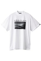 【オブシディアン/OBSIDIAN / MEN】の【MEN】PRINT MOCKNECK T 人気、トレンドファッション・服の通販 founy(ファニー) ファッション Fashion メンズファッション Fashion for Men トップス・カットソー Cut & Sew Tops メンズシャツ Shirts ショート Short, Short Length スリーブ Sleeve, Long Sleeve / Short Sleeve プリント Print, Printed Pattern モックネック Mock Neck, Short Turtleneck ラグジュアリー Luxury, Elegant エレガント 上品 Elegant thumbnail ホワイト|ID: prp329100004927243 ipo3291000000036971504