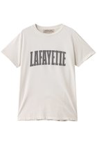 【エリオポール/heliopole】の【REMI RELIEF】LOGO Tシャツ 人気、トレンドファッション・服の通販 founy(ファニー) ファッション Fashion レディースファッション Fashion for Women トップス・カットソー Cut & Sew Tops シャツ・ブラウス・オフィスカジュアル Elegant Blouses & Button-Ups ロングTシャツ・Tシャツ Longline T-Shirts & Tees カットソー・ベーシックTシャツ Cut-and-Sewn Tops / Stretch Tees & Basics ショート Short, Short Length スリーブ Sleeve, Long Sleeve / Short Sleeve ダメージ Distressed, Destroyed フロント Front, Front Design thumbnail アイボリー|ID: prp329100004927271 ipo3291000000036971724