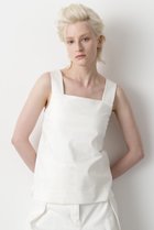 【ヒューエルミュージアム/hueLe Museum】の【STUMBLY】Straight Line Tank ホワイト|ID: prp329100004927288 ipo3291000000036971867