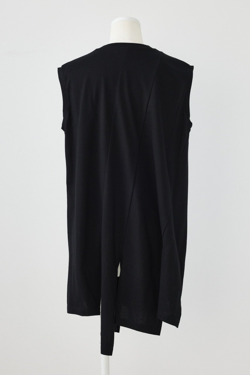 【エンフォルド/ENFOLD】のBIAS-SLIT TANK-TOP/タンクトップ 人気、トレンドファッション・服の通販 founy(ファニー) 　ファッション　Fashion　レディースファッション　Fashion for Women　トップス・カットソー　Cut & Sew Tops　キャミソール&ノースリーブ　Camisoles & Sleeveless Tops　シャツ・ブラウス・オフィスカジュアル　Elegant Blouses & Button-Ups　ロングTシャツ・Tシャツ　Longline T-Shirts & Tees　カットソー・ベーシックTシャツ　Cut-and-Sewn Tops / Stretch Tees & Basics　カーディガン　Cardigan, Knitwear　キャミソール　Camisole, Spaghetti Strap Top　スリット　Slit, Slit Detail　タンク　Tank Top, Sleeveless Top　バイアス　Bias, Diagonal Cut　ランダム　Random, Irregular　切替　Switching, Contrast Panel　other-3|ID: prp329100004927293 ipo3291000000036971900