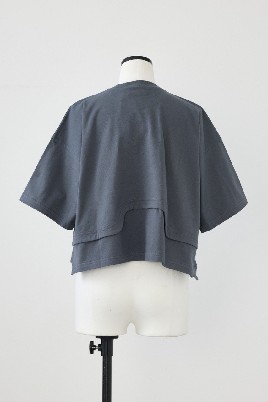 【ナゴンスタンス/nagonstans】のコーマ天竺 レイヤーヘムT/SH/Tシャツ 人気、トレンドファッション・服の通販 founy(ファニー) 　ファッション　Fashion　レディースファッション　Fashion for Women　トップス・カットソー　Cut & Sew Tops　シャツ・ブラウス・オフィスカジュアル　Elegant Blouses & Button-Ups　ロングTシャツ・Tシャツ　Longline T-Shirts & Tees　カットソー・ベーシックTシャツ　Cut-and-Sewn Tops / Stretch Tees & Basics　おすすめ　Recommended / Our Picks　ショート　Short, Short Length　スリーブ　Sleeve, Long Sleeve / Short Sleeve　セットアップ　Set-Up, Coordinated Outfit　other-3|ID: prp329100004927317 ipo3291000000036972117