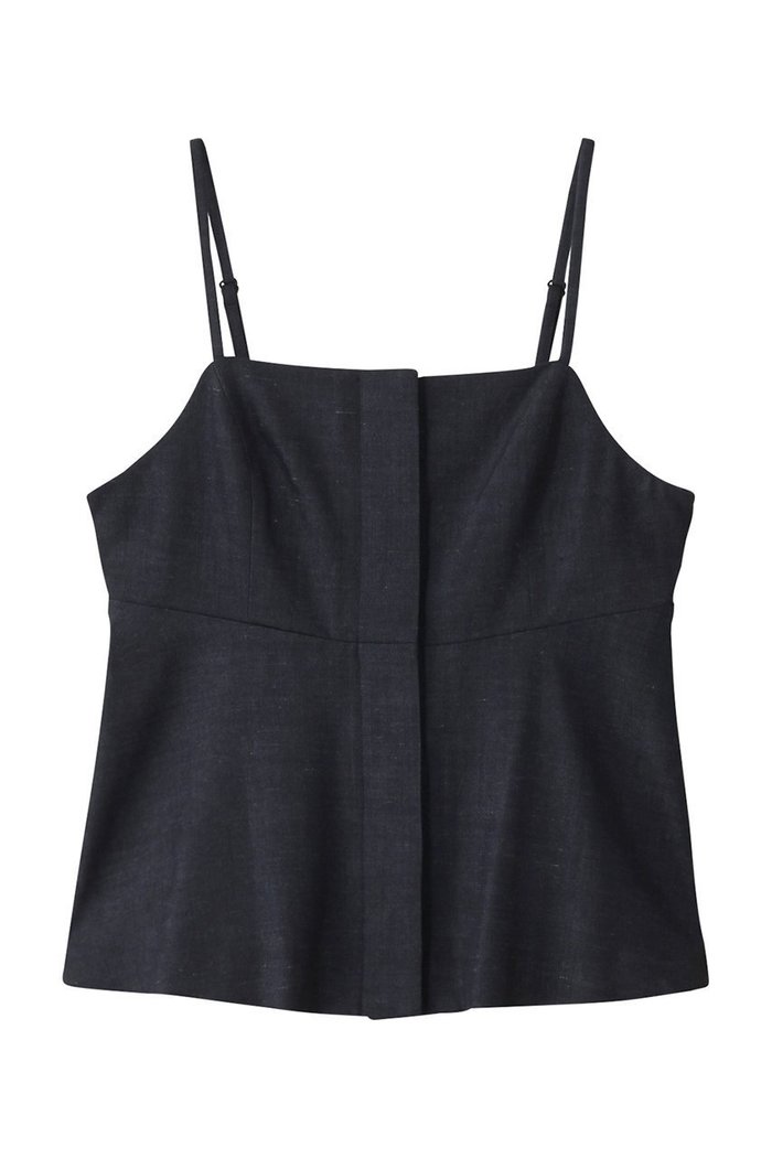 【アルアバイル/allureville】のデニムライクビスチェキャミ A インテリア・キッズ・メンズ・レディースファッション・服の通販 founy(ファニー) https://founy.com/ ファッション Fashion レディースファッション Fashion for Women トップス・カットソー Cut & Sew Tops キャミソール&ノースリーブ Camisoles & Sleeveless Tops シャツ・ブラウス・オフィスカジュアル Elegant Blouses & Button-Ups ロングTシャツ・Tシャツ Longline T-Shirts & Tees カットソー・ベーシックTシャツ Cut-and-Sewn Tops / Stretch Tees & Basics ビスチェ Bustiers & Corset Tops / Layered Bustier Style カットソー Cut and Sewn Top キャミソール Camisole, Spaghetti Strap Top ジャケット Jacket, Outerwear タンク Tank Top, Sleeveless Top デニム Denim, Jeans Material バランス Balance, Style Balance ラップ Wrap, Wrap Design |ID: prp329100004927341 ipo3291000000036972341