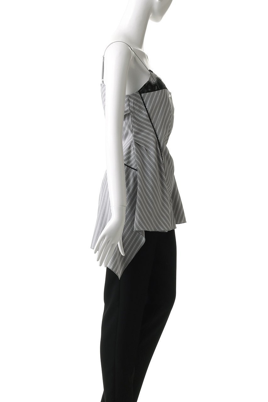 【プランク プロジェクト/PRANK PROJECT】のアシメランジェリーキャミチュニック / Asymmetrical Lingerie Ccami Tunic 人気、トレンドファッション・服の通販 founy(ファニー) 　ファッション　Fashion　レディースファッション　Fashion for Women　下着・ランジェリー　Lingerie & Intimates　その他ランジェリー・インナーアイテム　Other Lingerie / Intimates　トップス・カットソー　Cut & Sew Tops　アシンメトリー　Asymmetrical Style　キャミソール　Camisole, Spaghetti Strap Top　タンク　Tank Top, Sleeveless Top　デニム　Denim, Jeans Material　ボトム　Bottoms, Lower Wear　ランジェリー　Lingerie, Intimate Wear　レース　Lace, Lace Fabric　other-3|ID: prp329100004927348 ipo3291000000036972404