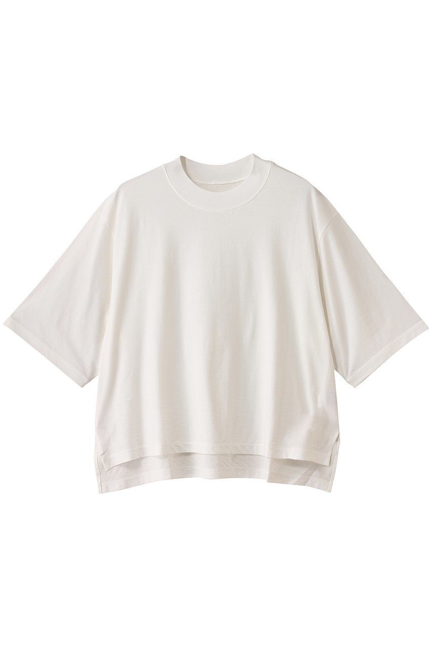 【スリー ドッツ/three dots】のハンプトンTEE ショートスリーブ インテリア・キッズ・メンズ・レディースファッション・服の通販 founy(ファニー) 　ファッション　Fashion　レディースファッション　Fashion for Women　トップス・カットソー　Cut & Sew Tops　シャツ・ブラウス・オフィスカジュアル　Elegant Blouses & Button-Ups　ロングTシャツ・Tシャツ　Longline T-Shirts & Tees　カットソー・ベーシックTシャツ　Cut-and-Sewn Tops / Stretch Tees & Basics　インナー　Innerwear　クロップド　Cropped, Short Length　ショート　Short, Short Length　スリーブ　Sleeve, Long Sleeve / Short Sleeve　フィット　Fit, Slim Fit　エレガント 上品　Elegant　ホワイト|ID: prp329100004927367 ipo3291000000036972584