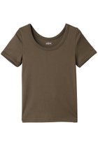 【マルティニーク/martinique】の《定番》コットンフライスTシャツ カーキ|ID: prp329100004927399 ipo3291000000036972842