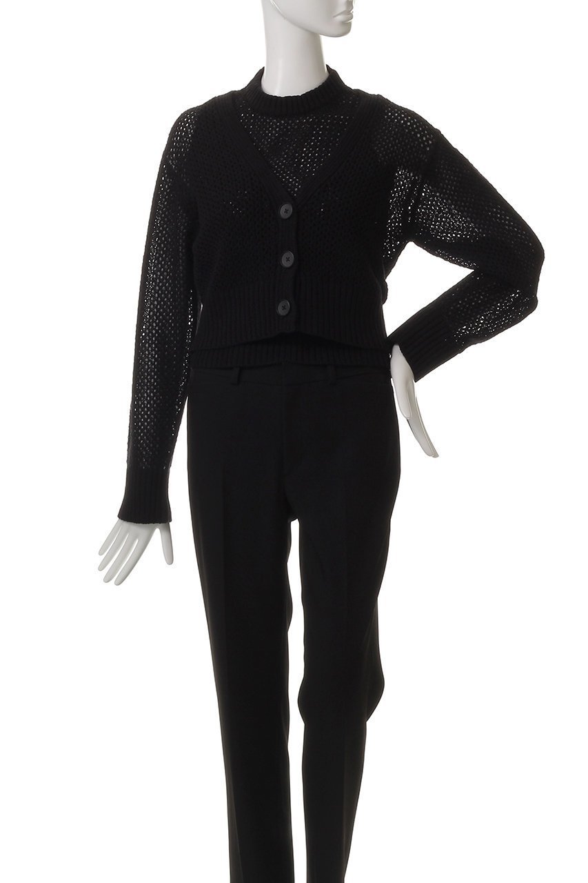 【マイ ウィークネス/MY WEAKNESS】のKnit Ensemble 人気、トレンドファッション・服の通販 founy(ファニー) 　ファッション　Fashion　レディースファッション　Fashion for Women　トップス・カットソー　Cut & Sew Tops　ニット　Knit Tops & Sweaters　アンサンブルニット　Knit Ensembles & Twin Sets　シャツ・ブラウス・オフィスカジュアル　Elegant Blouses & Button-Ups　ロングTシャツ・Tシャツ　Longline T-Shirts & Tees　カットソー・ベーシックTシャツ　Cut-and-Sewn Tops / Stretch Tees & Basics　アンサンブル　Ensemble Set　カーディガン　Cardigan, Knitwear　クロップド　Cropped, Short Length　ショート　Short, Short Length　シンプル　Simple, Minimal　スリーブ　Sleeve, Long Sleeve / Short Sleeve　ノースリーブ　Sleeveless, No-Sleeve　バランス　Balance, Style Balance　メッシュ　Mesh, Net Fabric　夏　Summer　長袖　Long Sleeve, Full Sleeve　other-2|ID: prp329100004927405 ipo3291000000036972906