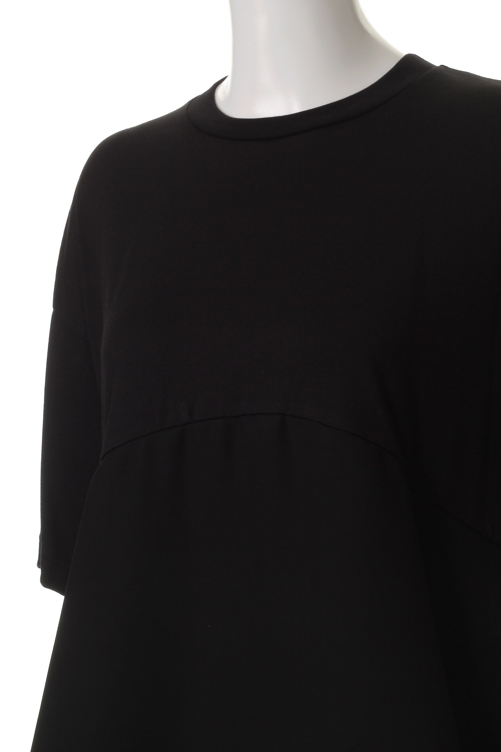 【エンフォルド/ENFOLD】のFLARE DOCKING T-SHIRT/シャツ 人気、トレンドファッション・服の通販 founy(ファニー) 　ファッション　Fashion　レディースファッション　Fashion for Women　トップス・カットソー　Cut & Sew Tops　シャツ・ブラウス・オフィスカジュアル　Elegant Blouses & Button-Ups　ロングTシャツ・Tシャツ　Longline T-Shirts & Tees　カットソー・ベーシックTシャツ　Cut-and-Sewn Tops / Stretch Tees & Basics　カットソー　Cut and Sewn Top　ショート　Short, Short Length　スリーブ　Sleeve, Long Sleeve / Short Sleeve　ドッキング　Docking, Mixed Material　リラックス　Relax, Relaxed Fit　切替　Switching, Contrast Panel　定番　Standard, Basic Item　other-5|ID: prp329100004927431 ipo3291000000036973083