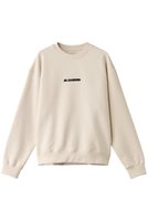 【ジル サンダー/JIL SANDER】の【JIL SANDER+】LOGOクルーネックスエット 人気、トレンドファッション・服の通販 founy(ファニー) ファッション Fashion レディースファッション Fashion for Women トップス・カットソー Cut & Sew Tops シャツ・ブラウス・オフィスカジュアル Elegant Blouses & Button-Ups レディースパーカー・カジュアルフーディー Casual Hoodies & Sweatshirts ロングTシャツ・Tシャツ Longline T-Shirts & Tees スウェット・クルーネックトップス Sweatshirts & Crewnecks / Relaxed Fit Sweat Tops カットソー・ベーシックTシャツ Cut-and-Sewn Tops / Stretch Tees & Basics スウェット / スエット Sweatshirt, Sweatwear スタイリッシュ Stylish, Fashionable スタンダード Standard, Basic |ID:prp329100004927435