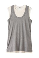【ジル サンダー/JIL SANDER】の【JIL SANDER+】KIT レイヤードタンクトップ 人気、トレンドファッション・服の通販 founy(ファニー) ファッション Fashion レディースファッション Fashion for Women トップス・カットソー Cut & Sew Tops キャミソール&ノースリーブ Camisoles & Sleeveless Tops シャツ・ブラウス・オフィスカジュアル Elegant Blouses & Button-Ups ロングTシャツ・Tシャツ Longline T-Shirts & Tees カットソー・ベーシックTシャツ Cut-and-Sewn Tops / Stretch Tees & Basics キャミソール Camisole, Spaghetti Strap Top シンプル Simple, Minimal タンク Tank Top, Sleeveless Top ベーシック Basic, Essential |ID:prp329100004927437