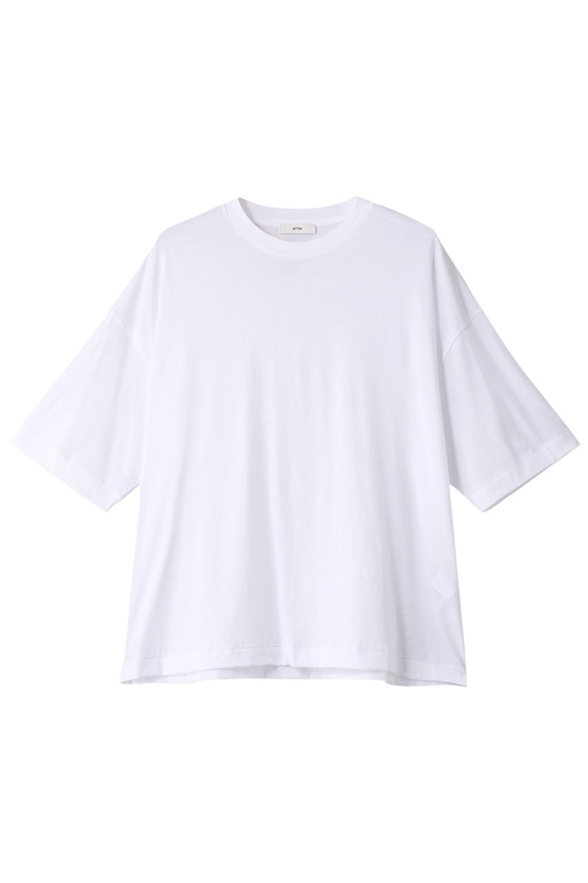 【エイトン/ATON】の50/- ORGANIC FRESCA オーバーサイズ Tシャツ 人気、トレンドファッション・服の通販 founy(ファニー) 　ファッション　Fashion　レディースファッション　Fashion for Women　トップス・カットソー　Cut & Sew Tops　シャツ・ブラウス・オフィスカジュアル　Elegant Blouses & Button-Ups　ロングTシャツ・Tシャツ　Longline T-Shirts & Tees　カットソー・ベーシックTシャツ　Cut-and-Sewn Tops / Stretch Tees & Basics　インド　Indian Textile　ショート　Short, Short Length　スリーブ　Sleeve, Long Sleeve / Short Sleeve　ボトム　Bottoms, Lower Wear　メンズ　Men's, Menswear　定番　Standard, Basic Item　 other-1|ID: prp329100004927445 ipo3291000000036973172