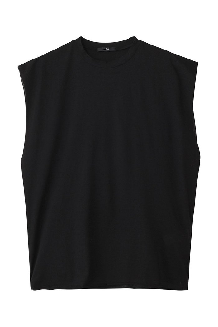 【イレーヴ/YLEVE】のCOTTON シアー ジャージー ノースリーブ プルオーバー インテリア・キッズ・メンズ・レディースファッション・服の通販 founy(ファニー) https://founy.com/ ファッション Fashion レディースファッション Fashion for Women トップス・カットソー Cut & Sew Tops キャミソール&ノースリーブ Camisoles & Sleeveless Tops シャツ・ブラウス・オフィスカジュアル Elegant Blouses & Button-Ups ロングTシャツ・Tシャツ Longline T-Shirts & Tees カジュアルプルオーバー・ニットトップス Pullovers & Knit Tops / Casual Pullovers カットソー・ベーシックTシャツ Cut-and-Sewn Tops / Stretch Tees & Basics インド Indian Textile インナー Innerwear シアー Sheer, See-Through ショート Short, Short Length シルケット Silket, Silky Cotton シンプル Simple, Minimal スリーブ Sleeve, Long Sleeve / Short Sleeve トレンド Trend, Trending Now ノースリーブ Sleeveless, No-Sleeve |ID: prp329100004927460 ipo3291000000036973321