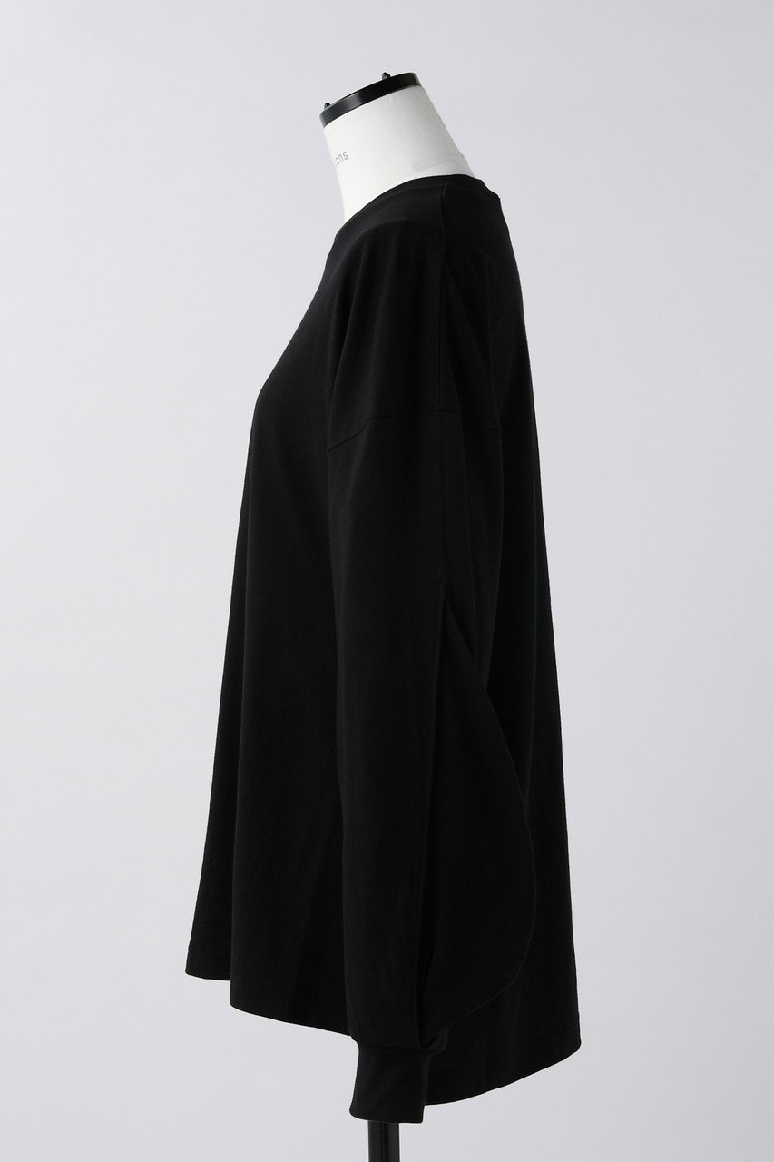 【ナゴンスタンス/nagonstans】のソフト天竺 Drop スリーブロンT 人気、トレンドファッション・服の通販 founy(ファニー) 　ファッション　Fashion　レディースファッション　Fashion for Women　トップス・カットソー　Cut & Sew Tops　シャツ・ブラウス・オフィスカジュアル　Elegant Blouses & Button-Ups　ロングTシャツ・Tシャツ　Longline T-Shirts & Tees　カットソー・ベーシックTシャツ　Cut-and-Sewn Tops / Stretch Tees & Basics　おすすめ　Recommended / Our Picks　スリーブ　Sleeve, Long Sleeve / Short Sleeve　ドロップ　Drop Shoulder, Dropped Style　ベスト　Vest, Waistcoat　ロング　Long, Long-Length　other-2|ID: prp329100004927509 ipo3291000000036973964
