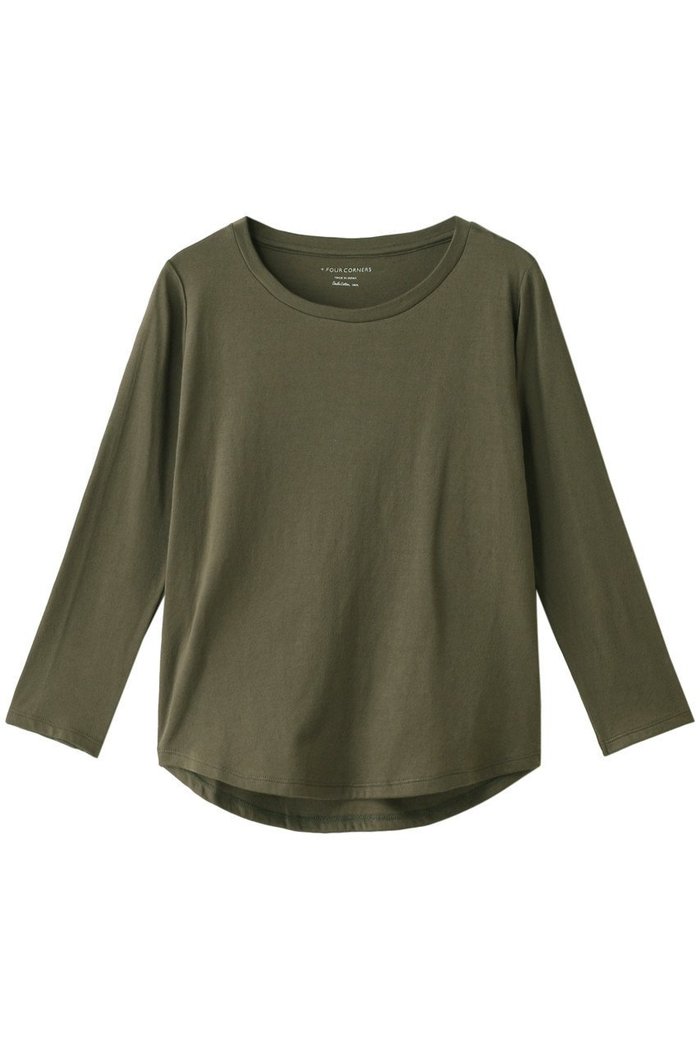 【フォーコーナーズ/+FOUR CORNERS】のコスT接結 インテリア・キッズ・メンズ・レディースファッション・服の通販 founy(ファニー) https://founy.com/ ファッション Fashion レディースファッション Fashion for Women トップス・カットソー Cut & Sew Tops シャツ・ブラウス・オフィスカジュアル Elegant Blouses & Button-Ups ロングTシャツ・Tシャツ Longline T-Shirts & Tees カットソー・ベーシックTシャツ Cut-and-Sewn Tops / Stretch Tees & Basics おすすめ Recommended / Our Picks カットソー Cut and Sewn Top スリーブ Sleeve, Long Sleeve / Short Sleeve ベーシック Basic, Essential ロング Long, Long-Length |ID: prp329100004927530 ipo3291000000036974183