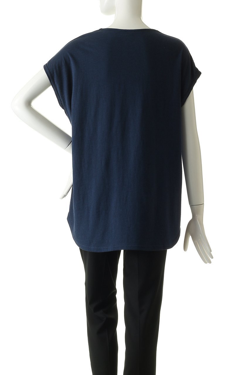 【フォーコーナーズ/+FOUR CORNERS】のビッグシルエットTシャツ 人気、トレンドファッション・服の通販 founy(ファニー) 　ファッション　Fashion　レディースファッション　Fashion for Women　トップス・カットソー　Cut & Sew Tops　シャツ・ブラウス・オフィスカジュアル　Elegant Blouses & Button-Ups　ロングTシャツ・Tシャツ　Longline T-Shirts & Tees　カットソー・ベーシックTシャツ　Cut-and-Sewn Tops / Stretch Tees & Basics　ショート　Short, Short Length　スリーブ　Sleeve, Long Sleeve / Short Sleeve　ビッグ　Big, Oversized　ファブリック　Fabric, Textile　フレンチ　French, French Style　リラックス　Relax, Relaxed Fit　今季　This Season, Current Season　夏　Summer　other-4|ID: prp329100004927582 ipo3291000000036974962