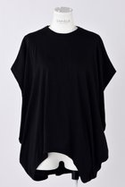 【エンフォルド/ENFOLD】のWING SNAPES T-SHIRT/Tシャツ 人気、トレンドファッション・服の通販 founy(ファニー) ファッション Fashion レディースファッション Fashion for Women トップス・カットソー Cut & Sew Tops シャツ・ブラウス・オフィスカジュアル Elegant Blouses & Button-Ups ロングTシャツ・Tシャツ Longline T-Shirts & Tees カットソー・ベーシックTシャツ Cut-and-Sewn Tops / Stretch Tees & Basics ショート Short, Short Length スリーブ Sleeve, Long Sleeve / Short Sleeve thumbnail ブラック|ID: prp329100004927594 ipo3291000000036975154