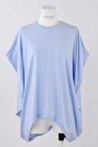 【エンフォルド/ENFOLD】のWING SNAPES T-SHIRT/Tシャツ 人気、トレンドファッション・服の通販 founy(ファニー) ファッション Fashion レディースファッション Fashion for Women トップス・カットソー Cut & Sew Tops シャツ・ブラウス・オフィスカジュアル Elegant Blouses & Button-Ups ロングTシャツ・Tシャツ Longline T-Shirts & Tees カットソー・ベーシックTシャツ Cut-and-Sewn Tops / Stretch Tees & Basics ショート Short, Short Length スリーブ Sleeve, Long Sleeve / Short Sleeve thumbnail ライトブルー|ID: prp329100004927594 ipo3291000000036975156