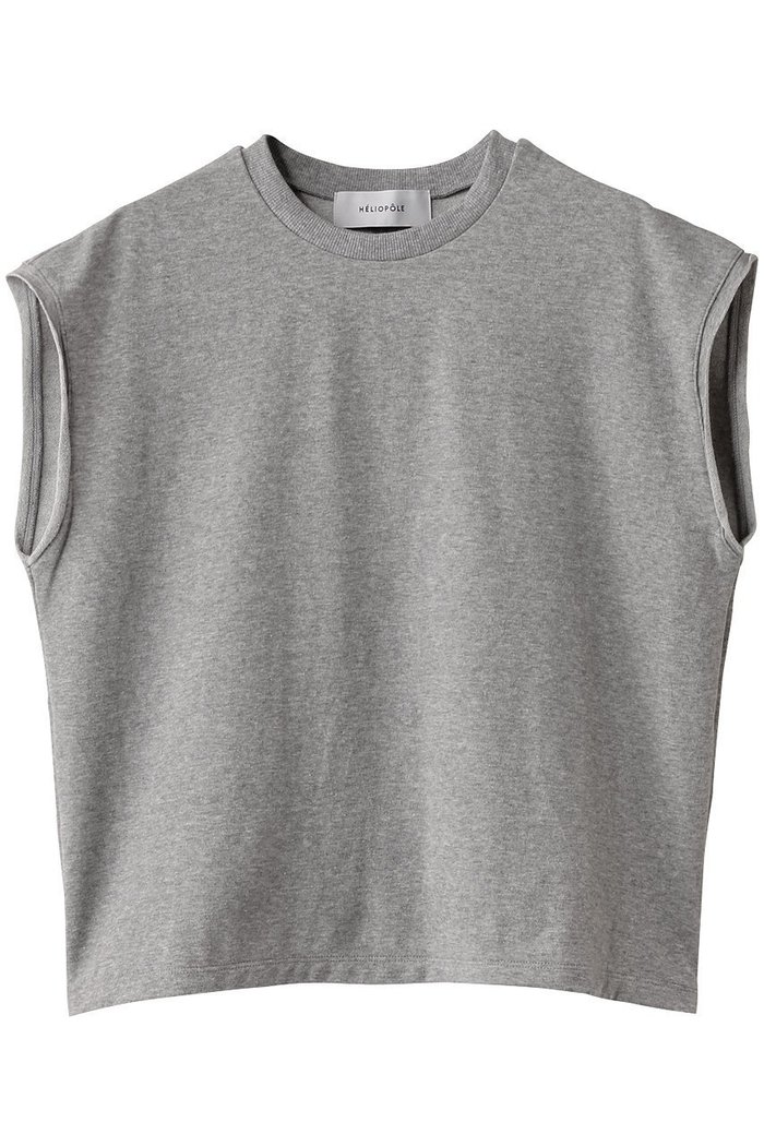 【エリオポール/heliopole】のフレンチスリーブスウェットシャツ インテリア・キッズ・メンズ・レディースファッション・服の通販 founy(ファニー) https://founy.com/ ファッション Fashion レディースファッション Fashion for Women トップス・カットソー Cut & Sew Tops シャツ・ブラウス・オフィスカジュアル Elegant Blouses & Button-Ups レディースパーカー・カジュアルフーディー Casual Hoodies & Sweatshirts ロングTシャツ・Tシャツ Longline T-Shirts & Tees スウェット・クルーネックトップス Sweatshirts & Crewnecks / Relaxed Fit Sweat Tops カットソー・ベーシックTシャツ Cut-and-Sewn Tops / Stretch Tees & Basics ショート Short, Short Length シンプル Simple, Minimal スウェット / スエット Sweatshirt, Sweatwear スリーブ Sleeve, Long Sleeve / Short Sleeve フレンチ French, French Style ボトム Bottoms, Lower Wear |ID: prp329100004927611 ipo3291000000036975334