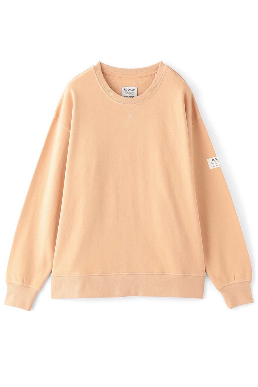 【エコアルフ/ECOALF】のSTORM スウェット / STORMALF SWEATSHIRT WOMAN インテリア・キッズ・メンズ・レディースファッション・服の通販 founy(ファニー) 　ファッション　Fashion　レディースファッション　Fashion for Women　トップス・カットソー　Cut & Sew Tops　シャツ・ブラウス・オフィスカジュアル　Elegant Blouses & Button-Ups　レディースパーカー・カジュアルフーディー　Casual Hoodies & Sweatshirts　ロングTシャツ・Tシャツ　Longline T-Shirts & Tees　スウェット・クルーネックトップス　Sweatshirts & Crewnecks / Relaxed Fit Sweat Tops　カットソー・ベーシックTシャツ　Cut-and-Sewn Tops / Stretch Tees & Basics　スウェット / スエット　Sweatshirt, Sweatwear　トレンド　Trend, Trending Now　プリント　Print, Printed Pattern　リラックス　Relax, Relaxed Fit　オレンジ|ID: prp329100004927612 ipo3291000000036975380