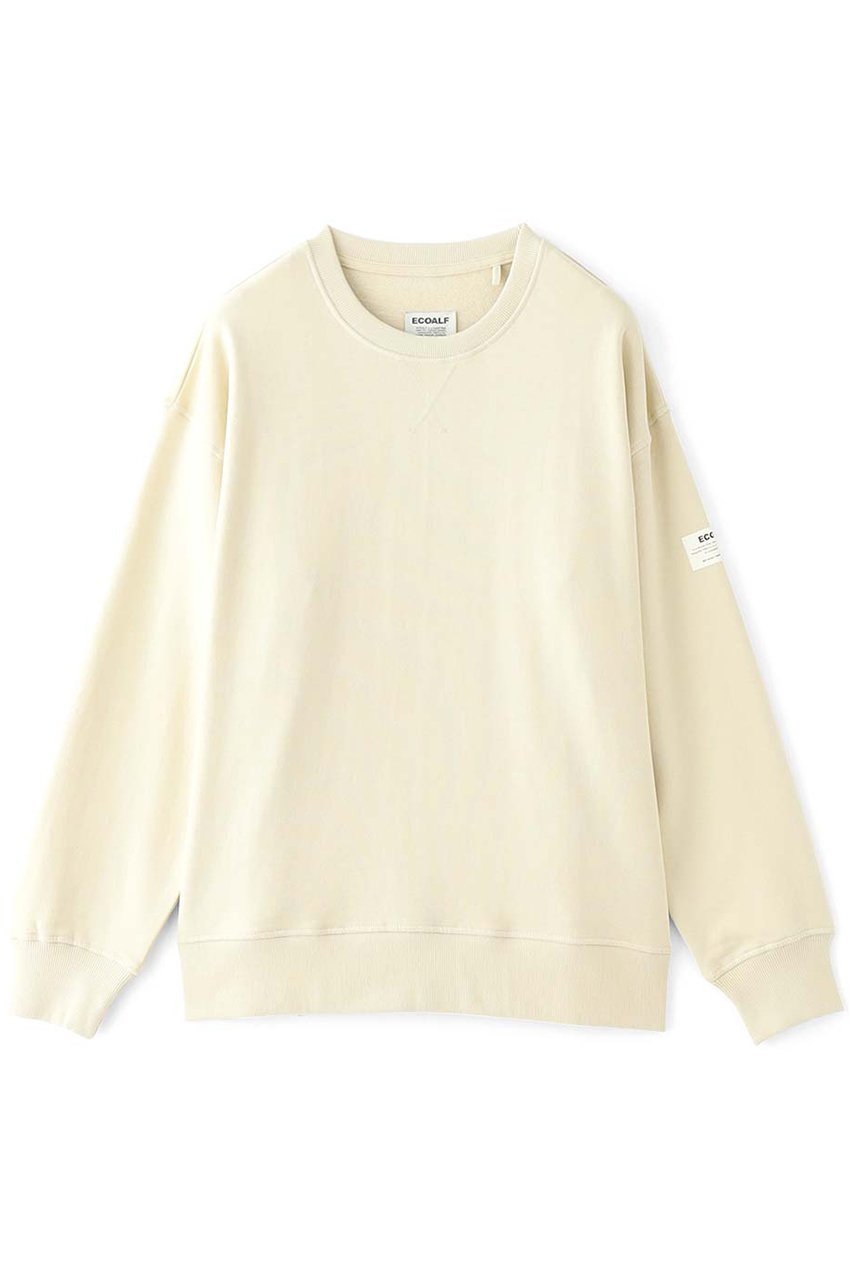 【エコアルフ/ECOALF】のSTORM スウェット / STORMALF SWEATSHIRT WOMAN インテリア・キッズ・メンズ・レディースファッション・服の通販 founy(ファニー) 　ファッション　Fashion　レディースファッション　Fashion for Women　トップス・カットソー　Cut & Sew Tops　シャツ・ブラウス・オフィスカジュアル　Elegant Blouses & Button-Ups　レディースパーカー・カジュアルフーディー　Casual Hoodies & Sweatshirts　ロングTシャツ・Tシャツ　Longline T-Shirts & Tees　スウェット・クルーネックトップス　Sweatshirts & Crewnecks / Relaxed Fit Sweat Tops　カットソー・ベーシックTシャツ　Cut-and-Sewn Tops / Stretch Tees & Basics　スウェット / スエット　Sweatshirt, Sweatwear　トレンド　Trend, Trending Now　プリント　Print, Printed Pattern　リラックス　Relax, Relaxed Fit　イエロー1|ID: prp329100004927612 ipo3291000000036975384