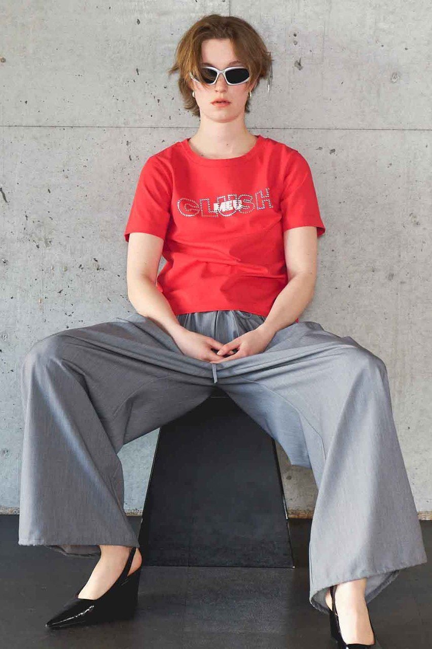 【メゾンスペシャル/MAISON SPECIAL】のMEU CLUSH T-shirt/MEU CLUSH Tシャツ 人気、トレンドファッション・服の通販 founy(ファニー) 　ファッション　Fashion　レディースファッション　Fashion for Women　トップス・カットソー　Cut & Sew Tops　シャツ・ブラウス・オフィスカジュアル　Elegant Blouses & Button-Ups　ロングTシャツ・Tシャツ　Longline T-Shirts & Tees　カットソー・ベーシックTシャツ　Cut-and-Sewn Tops / Stretch Tees & Basics　インナー　Innerwear　春　Spring　グラフィック　Graphic, Graphic Design　ショート　Short, Short Length　シルバー　Silver, Metallic Silver　スリーブ　Sleeve, Long Sleeve / Short Sleeve　S/S・春夏　SS, Spring/Summer, Warm Season　夏　Summer　other-7|ID: prp329100004927616 ipo3291000000036975448