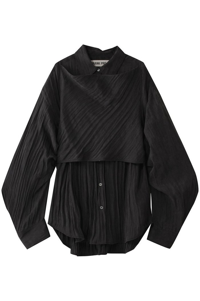 【プランク プロジェクト/PRANK PROJECT】のサテンシャツ&キャミ / Satin Shirt & Cami インテリア・キッズ・メンズ・レディースファッション・服の通販 founy(ファニー) https://founy.com/ ファッション Fashion レディースファッション Fashion for Women トップス・カットソー Cut & Sew Tops キャミソール&ノースリーブ Camisoles & Sleeveless Tops シャツ・ブラウス・オフィスカジュアル Elegant Blouses & Button-Ups ロングTシャツ・Tシャツ Longline T-Shirts & Tees カットソー・ベーシックTシャツ Cut-and-Sewn Tops / Stretch Tees & Basics キャミ Camisole, Cami Top キャミソール Camisole, Spaghetti Strap Top キュプラ Cupro, Eco Fabric サテン Satin, Glossy Fabric セットアップ Set-Up, Coordinated Outfit タンク Tank Top, Sleeveless Top チェック Check, Plaid, Tartan ドレープ Drape, Draping Fabric バイアス Bias, Diagonal Cut フロント Front, Front Design 夏 Summer 無地 Plain, Solid Color |ID: prp329100004927629 ipo3291000000036975527