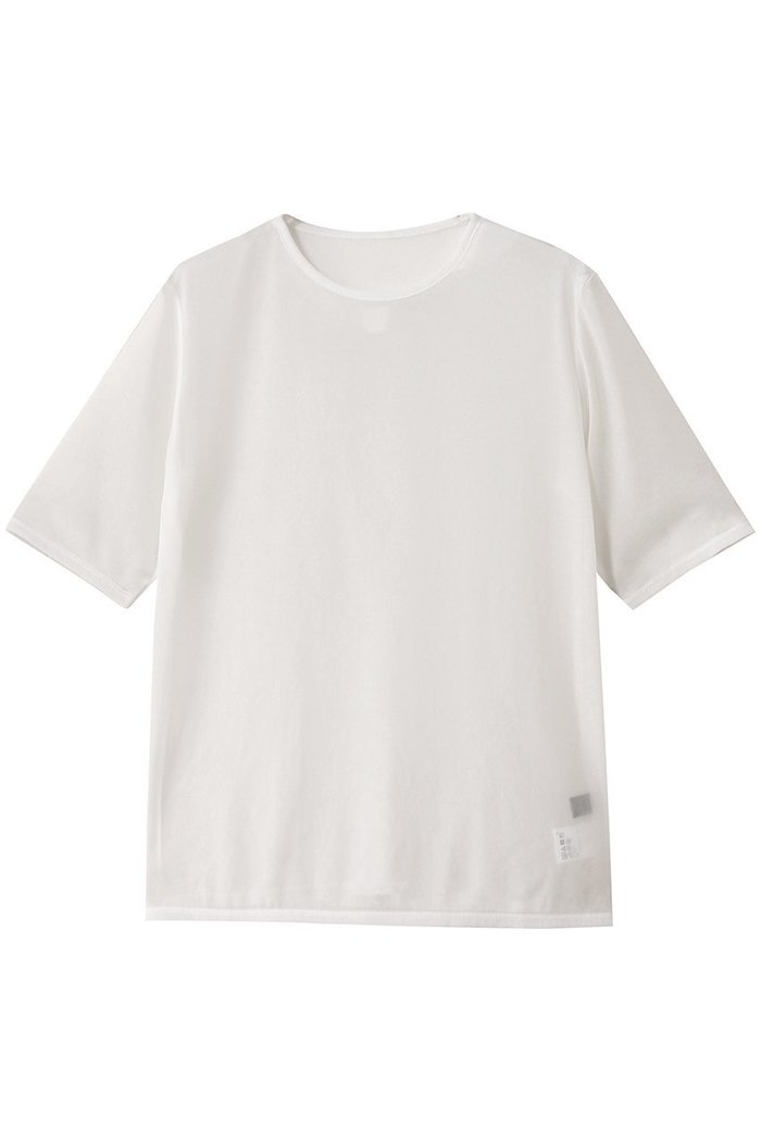 【アンクレイヴ/uncrave】のトリコットシフォン /ハーフスリーブカットソー インテリア・キッズ・メンズ・レディースファッション・服の通販 founy(ファウニー) https://founy.com/ ファッション Fashion レディースファッション Fashion for Women トップス・カットソー Cut & Sew Tops シャツ・ブラウス・オフィスカジュアル Elegant Blouses & Button-Ups ロングTシャツ・Tシャツ Longline T-Shirts & Tees カットソー・ベーシックTシャツ Cut-and-Sewn Tops / Stretch Tees & Basics インナー Innerwear キャミソール Camisole, Spaghetti Strap Top コンパクト Compact, Small Size サロペット Overalls, Salopette シアー Sheer, See-Through シフォン Chiffon, Lightweight Fabric ショート Short, Short Length スリーブ Sleeve, Long Sleeve / Short Sleeve 再入荷 Restock / Back in Stock |ID: prp329100004927643 ipo3291000000036975647