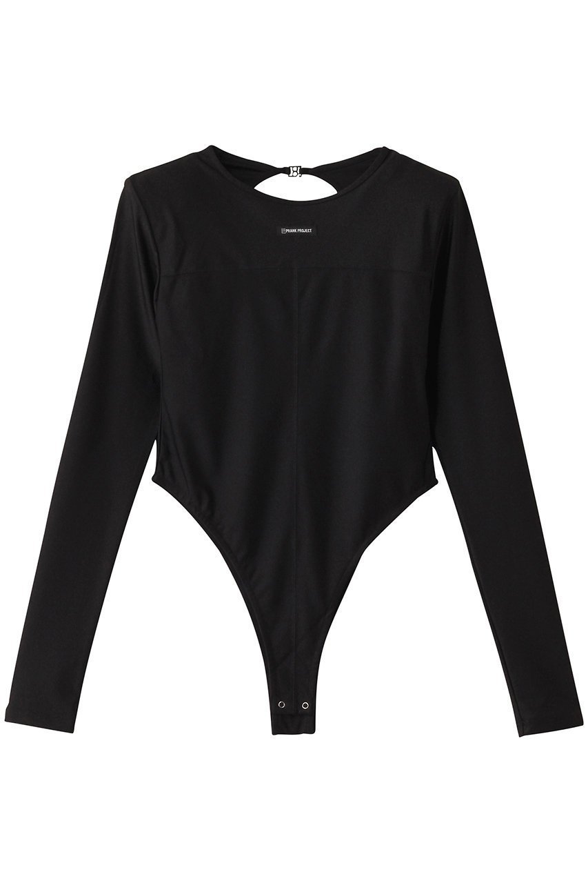【プランク プロジェクト/PRANK PROJECT】のグロッシースキューバボディスーツ / Glossy Scuba Bodysuit インテリア・キッズ・メンズ・レディースファッション・服の通販 founy(ファニー) 　ファッション　Fashion　レディースファッション　Fashion for Women　トップス・カットソー　Cut & Sew Tops　シャツ・ブラウス・オフィスカジュアル　Elegant Blouses & Button-Ups　ロングTシャツ・Tシャツ　Longline T-Shirts & Tees　カットソー・ベーシックTシャツ　Cut-and-Sewn Tops / Stretch Tees & Basics　ジャケット　Jacket, Outerwear　スポーティ　Sporty, Casual Athletic　スリーブ　Sleeve, Long Sleeve / Short Sleeve　スーツ　Suit, Formalwear　パイピング　Piping, Trim Design　ボトム　Bottoms, Lower Wear　ロング　Long, Long-Length　BLK(ブラック)|ID: prp329100004927650 ipo3291000000036975736