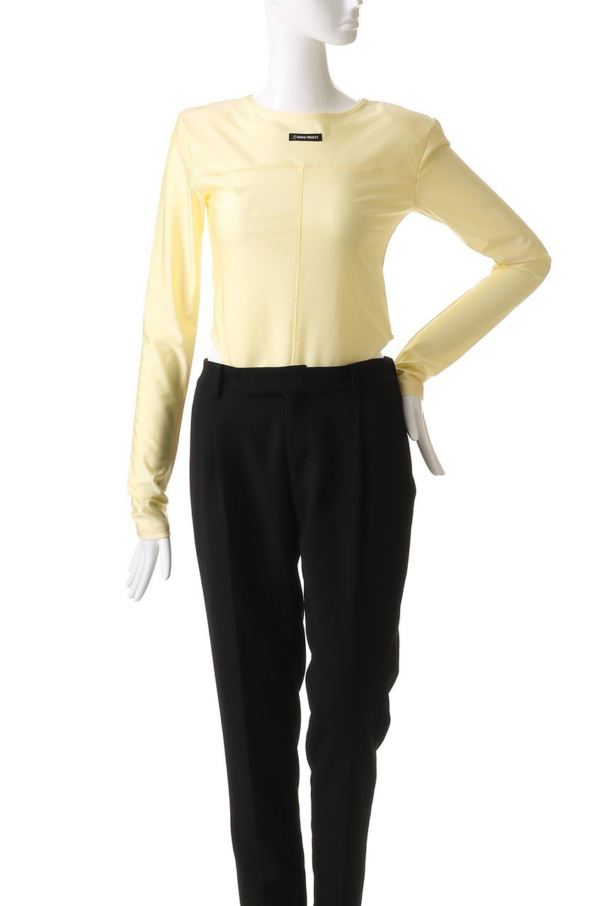 【プランク プロジェクト/PRANK PROJECT】のグロッシースキューバボディスーツ / Glossy Scuba Bodysuit 人気、トレンドファッション・服の通販 founy(ファニー) 　ファッション　Fashion　レディースファッション　Fashion for Women　トップス・カットソー　Cut & Sew Tops　シャツ・ブラウス・オフィスカジュアル　Elegant Blouses & Button-Ups　ロングTシャツ・Tシャツ　Longline T-Shirts & Tees　カットソー・ベーシックTシャツ　Cut-and-Sewn Tops / Stretch Tees & Basics　ジャケット　Jacket, Outerwear　スポーティ　Sporty, Casual Athletic　スリーブ　Sleeve, Long Sleeve / Short Sleeve　スーツ　Suit, Formalwear　パイピング　Piping, Trim Design　ボトム　Bottoms, Lower Wear　ロング　Long, Long-Length　other-2|ID: prp329100004927650 ipo3291000000036975743