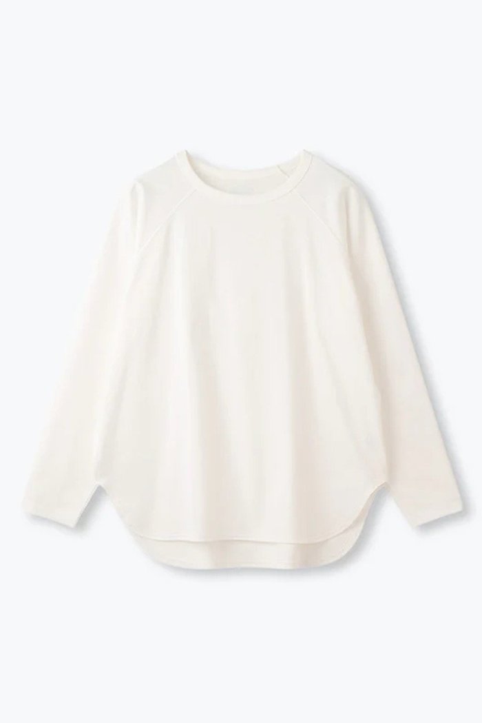 【レリル/lelill】の【日本製】BASICラグランL/S インテリア・キッズ・メンズ・レディースファッション・服の通販 founy(ファウニー) https://founy.com/ ファッション Fashion レディースファッション Fashion for Women トップス・カットソー Cut & Sew Tops シャツ・ブラウス・オフィスカジュアル Elegant Blouses & Button-Ups ロングTシャツ・Tシャツ Longline T-Shirts & Tees カットソー・ベーシックTシャツ Cut-and-Sewn Tops / Stretch Tees & Basics スリーブ Sleeve, Long Sleeve / Short Sleeve ベーシック Basic, Essential ロング Long, Long-Length エレガント 上品 Elegant 日本製 Made In Japan |ID: prp329100004927697 ipo3291000000036976296