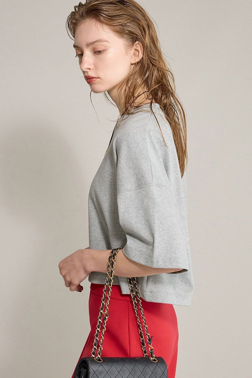 【ブリル/BRILL】のショートユルTシャツ 人気、トレンドファッション・服の通販 founy(ファニー) 　ファッション　Fashion　レディースファッション　Fashion for Women　トップス・カットソー　Cut & Sew Tops　シャツ・ブラウス・オフィスカジュアル　Elegant Blouses & Button-Ups　ロングTシャツ・Tシャツ　Longline T-Shirts & Tees　カットソー・ベーシックTシャツ　Cut-and-Sewn Tops / Stretch Tees & Basics　ショート　Short, Short Length　スリーブ　Sleeve, Long Sleeve / Short Sleeve　ヴィンテージ　Vintage Style　other-2|ID: prp329100004927700 ipo3291000000036976327