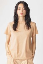 【エコアルフ/ECOALF】のSALCE Tシャツ / SALCEALF T-SHIRT WOMAN 人気、トレンドファッション・服の通販 founy(ファニー) ファッション Fashion レディースファッション Fashion for Women トップス・カットソー Cut & Sew Tops シャツ・ブラウス・オフィスカジュアル Elegant Blouses & Button-Ups ロングTシャツ・Tシャツ Longline T-Shirts & Tees カットソー・ベーシックTシャツ Cut-and-Sewn Tops / Stretch Tees & Basics なめらか Smooth, Silky Texture オーガニック Organic Cotton ショート Short, Short Length スリーブ Sleeve, Long Sleeve / Short Sleeve プリント Print, Printed Pattern thumbnail オレンジ|ID: prp329100004927709 ipo3291000000036976421
