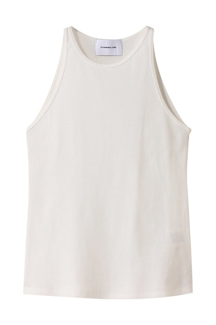 【スタニングルアー/STUNNING LURE】のリブタンク インテリア・キッズ・メンズ・レディースファッション・服の通販 founy(ファニー) https://founy.com/ ファッション Fashion レディースファッション Fashion for Women トップス・カットソー Cut & Sew Tops キャミソール&ノースリーブ Camisoles & Sleeveless Tops シャツ・ブラウス・オフィスカジュアル Elegant Blouses & Button-Ups ロングTシャツ・Tシャツ Longline T-Shirts & Tees カットソー・ベーシックTシャツ Cut-and-Sewn Tops / Stretch Tees & Basics なめらか Smooth, Silky Texture インナー Innerwear カーディガン Cardigan, Knitwear キャミソール Camisole, Spaghetti Strap Top ジャケット Jacket, Outerwear タンク Tank Top, Sleeveless Top フィット Fit, Slim Fit |ID: prp329100004927713 ipo3291000000036976442