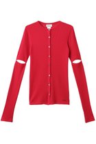 【ガリャルダガランテ/GALLARDAGALANTE】の【PEAS】シフォンワッフルカーデ 人気、トレンドファッション・服の通販 founy(ファニー) ファッション Fashion レディースファッション Fashion for Women トップス・カットソー Cut & Sew Tops カーディガン・羽織り Layered Style Cardigans シャツ・ブラウス・オフィスカジュアル Elegant Blouses & Button-Ups ロングTシャツ・Tシャツ Longline T-Shirts & Tees カットソー・ベーシックTシャツ Cut-and-Sewn Tops / Stretch Tees & Basics おすすめ Recommended / Our Picks カーディガン Cardigan, Knitwear スラックス Slacks, Dress Pants デニム Denim, Jeans Material thumbnail レッド|ID: prp329100004927747 ipo3291000000036976660