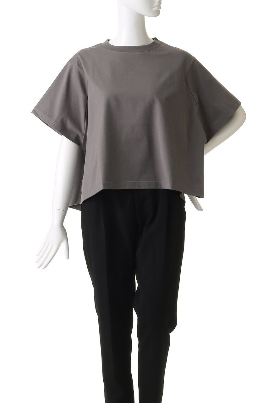 【プルミエ アロンディスモン/1er Arrondissement】の【COG THE BIGSMOKE】JEMMA Tシャツ 人気、トレンドファッション・服の通販 founy(ファニー) 　ファッション　Fashion　レディースファッション　Fashion for Women　トップス・カットソー　Cut & Sew Tops　シャツ・ブラウス・オフィスカジュアル　Elegant Blouses & Button-Ups　ロングTシャツ・Tシャツ　Longline T-Shirts & Tees　カットソー・ベーシックTシャツ　Cut-and-Sewn Tops / Stretch Tees & Basics　ショート　Short, Short Length　シンプル　Simple, Minimal　スリーブ　Sleeve, Long Sleeve / Short Sleeve　other-2|ID: prp329100004927752 ipo3291000000036976704