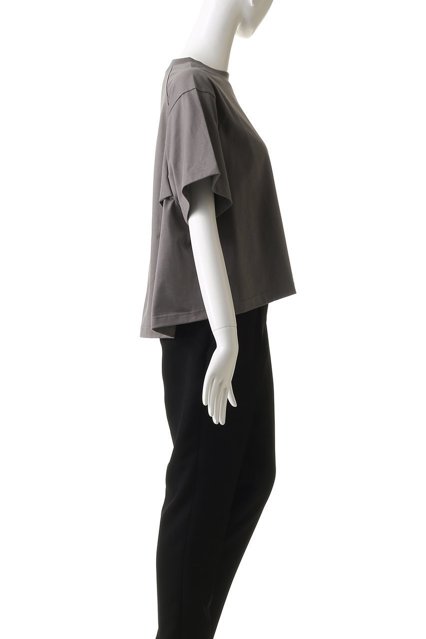 【プルミエ アロンディスモン/1er Arrondissement】の【COG THE BIGSMOKE】JEMMA Tシャツ 人気、トレンドファッション・服の通販 founy(ファニー) 　ファッション　Fashion　レディースファッション　Fashion for Women　トップス・カットソー　Cut & Sew Tops　シャツ・ブラウス・オフィスカジュアル　Elegant Blouses & Button-Ups　ロングTシャツ・Tシャツ　Longline T-Shirts & Tees　カットソー・ベーシックTシャツ　Cut-and-Sewn Tops / Stretch Tees & Basics　ショート　Short, Short Length　シンプル　Simple, Minimal　スリーブ　Sleeve, Long Sleeve / Short Sleeve　other-3|ID: prp329100004927752 ipo3291000000036976707