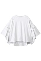 【プルミエ アロンディスモン/1er Arrondissement】の【COG THE BIGSMOKE】LAURA ギャザースリーブトップス 人気、トレンドファッション・服の通販 founy(ファニー) ファッション Fashion レディースファッション Fashion for Women トップス・カットソー Cut & Sew Tops シャツ・ブラウス・オフィスカジュアル Elegant Blouses & Button-Ups ロングTシャツ・Tシャツ Longline T-Shirts & Tees カットソー・ベーシックTシャツ Cut-and-Sewn Tops / Stretch Tees & Basics ギャザー Gathered, Ruffled ショート Short, Short Length スリーブ Sleeve, Long Sleeve / Short Sleeve フレア Flare, Flared thumbnail ホワイト|ID: prp329100004927754 ipo3291000000036976721