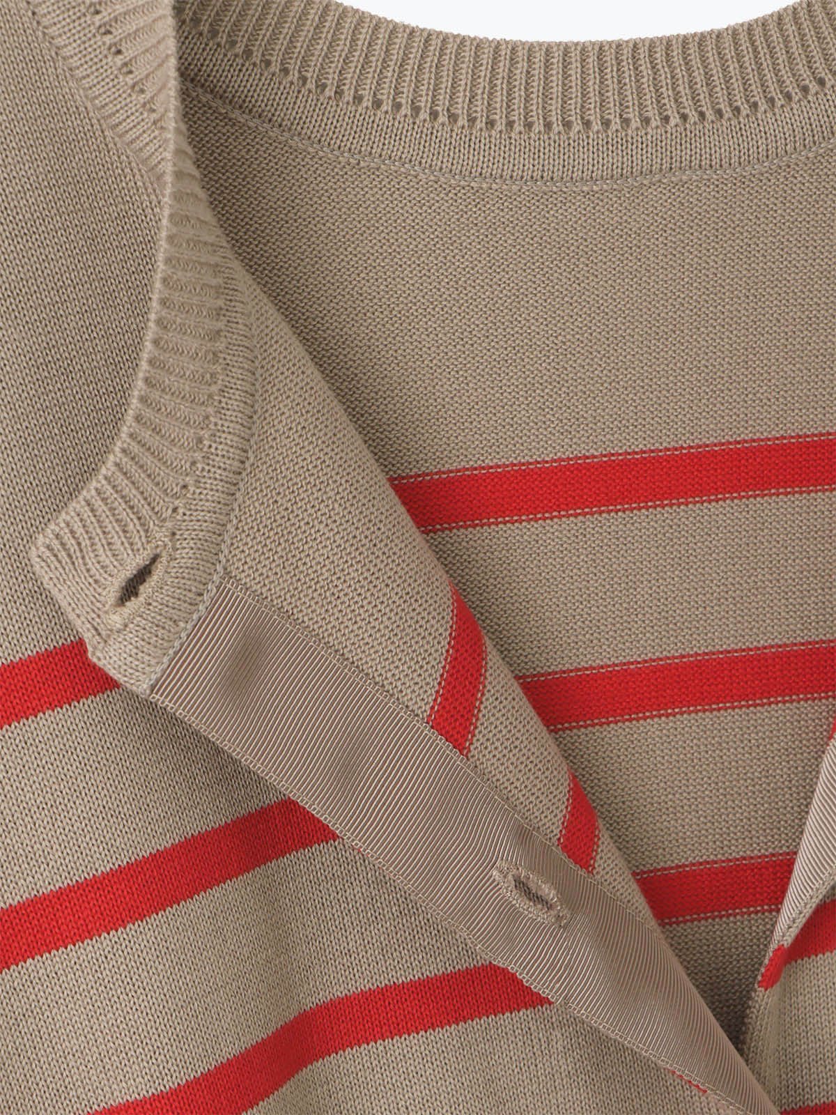 【レリル/lelill】の【日本製】2WAYワイドボーダーカーデ 人気、トレンドファッション・服の通販 founy(ファニー) 　ファッション　Fashion　レディースファッション　Fashion for Women　トップス・カットソー　Cut & Sew Tops　カーディガン・羽織り　Layered Style Cardigans　シャツ・ブラウス・オフィスカジュアル　Elegant Blouses & Button-Ups　ロングTシャツ・Tシャツ　Longline T-Shirts & Tees　カットソー・ベーシックTシャツ　Cut-and-Sewn Tops / Stretch Tees & Basics　カーディガン　Cardigan, Knitwear　日本製　Made In Japan　other-4|ID: prp329100004927766 ipo3291000000036976883