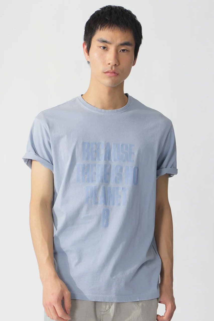 【エコアルフ/ECOALF / MEN】の【MEN】MIN BECAUSE Tシャツ / MINALF T-SHIRT 人気、トレンドファッション・服の通販 founy(ファニー) 　ファッション　Fashion　メンズファッション　Fashion for Men　トップス・カットソー　Cut & Sew Tops　メンズシャツ　Shirts　なめらか　Smooth, Silky Texture　オーガニック　Organic Cotton　コレクション　Collection, Seasonal Line　ショート　Short, Short Length　スリーブ　Sleeve, Long Sleeve / Short Sleeve　フロント　Front, Front Design　プリント　Print, Printed Pattern　エレガント 上品　Elegant　other-2|ID: prp329100004927771 ipo3291000000036976947
